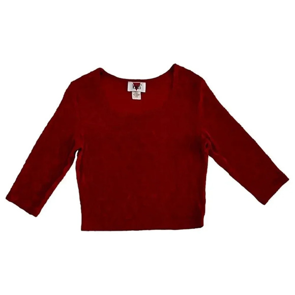 VINTAGE Venus Hearts Crop Top - Picture 1 of 5